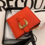 Versace Jeans Couture Logo Wallet – Red Faux Leather - Image 4