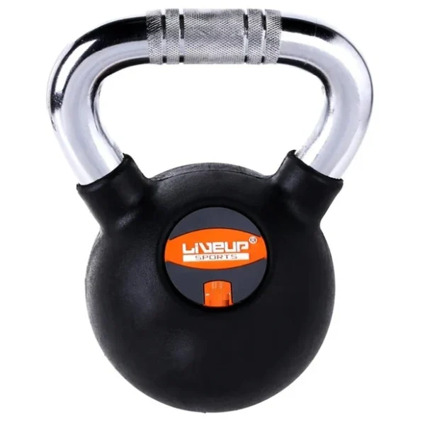 LIVEUP Rubber Kettlebell 20kg