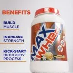 Max Muscle Whey Protein 1000G – French Vanilla (30 Servings) - Image 4