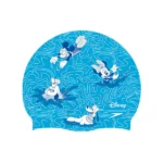 Speedo Mickey Splash Cap – Disney Kids Edition (Blue/White)