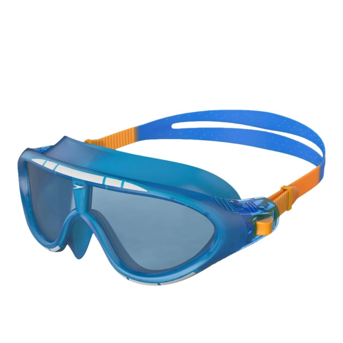 Speedo Kids Rift Junior Goggle – Blue/Orange - Image 1