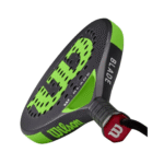 Wilson BladeForge Team V2 Padel Racket – Black/Neon Green - Image 2