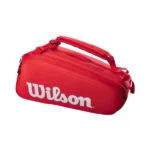 Wilson Super Tour 9PK Tennis Bag – Red