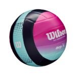 Wilson AVP Oasis Beach Volleyball – Purple/Blue - Image 2