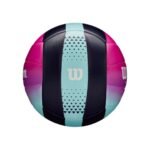 Wilson AVP Oasis Beach Volleyball – Purple/Blue - Image 3