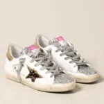 Golden Goose Women's Super-Star 'Glitter White Pink' Sneakers - Image 3