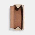 Coach Morgan Mini Card Case on Chain – Signature Canvas - Image 2