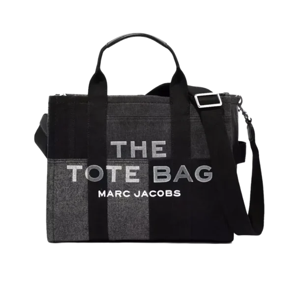Marc Jacobs Denim Medium Tote Bag – Patchwork Edition