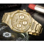 Guess GW0558L2 – Duchess Gold Crystal Watch - Image 10