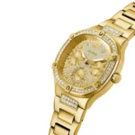 Guess GW0558L2 – Duchess Gold Crystal Watch - Image 5