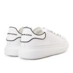Alexander McQueen Oversized White black heel Sneakers - Image 3
