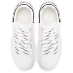 Alexander McQueen Oversized White black heel Sneakers - Image 2