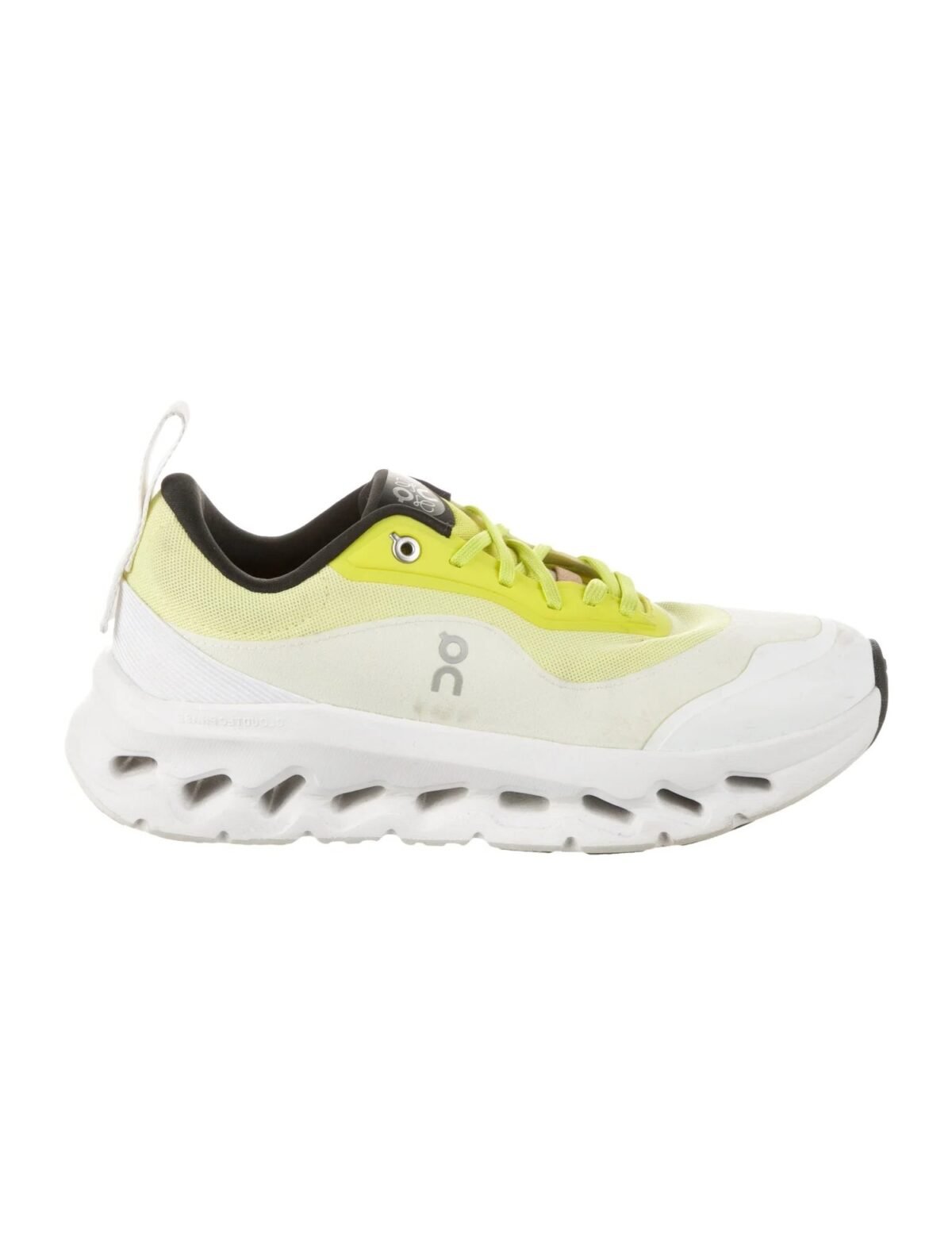 Loewe x On Cloudtilt 2.0 Running Shoes – Neon Yellow/White - Image 3