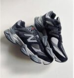 New Balance 9060 Black with Castlerock and Rain Cloud - Image 2