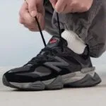 New Balance 9060 Black with Castlerock and Rain Cloud - Image 3