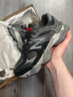 New Balance 9060 Black with Castlerock and Rain Cloud - Image 4