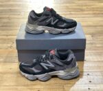 New Balance 9060 Black with Castlerock and Rain Cloud - Image 5