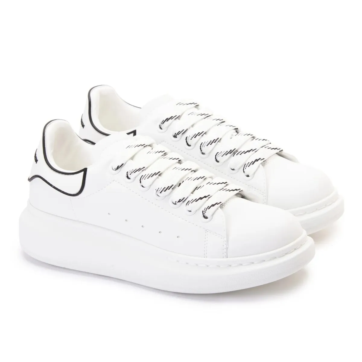 Alexander McQueen Oversized White Sneakers - Image 4