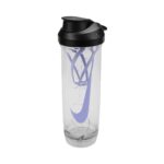 Nike TR Recharge 2.0 Shaker Bottle – 709 ML (24 oz) – Clear/Purple