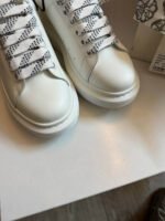 Alexander McQueen Oversized White black heel Sneakers - Image 7