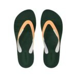 Speedo WaveCush II Flip-Flops – Green/Orange