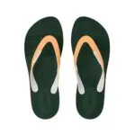 Speedo WaveCush II Flip-Flops – Green/Orange