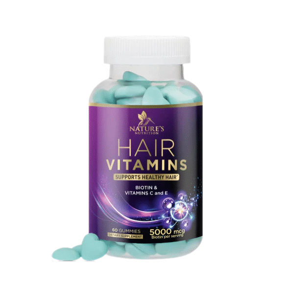 Nature's GlowBiotin Gummies 5000