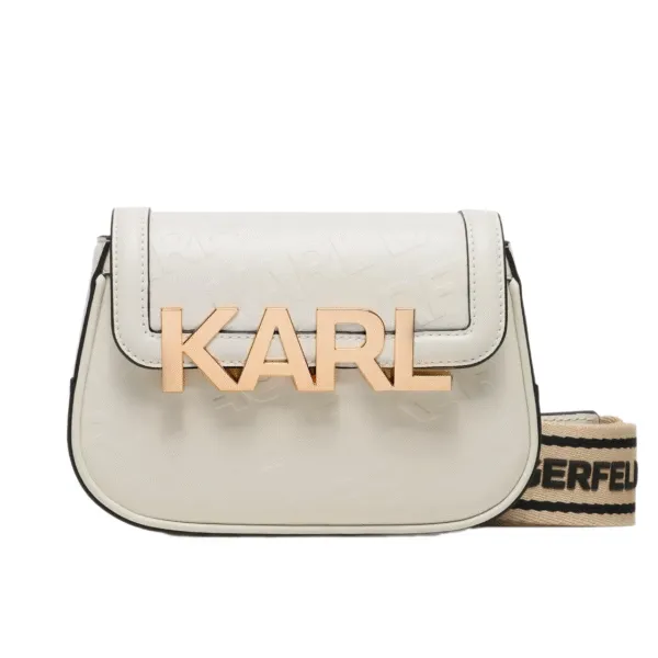 Karl Lagerfeld Minimal Crossbody Bag – WHITE