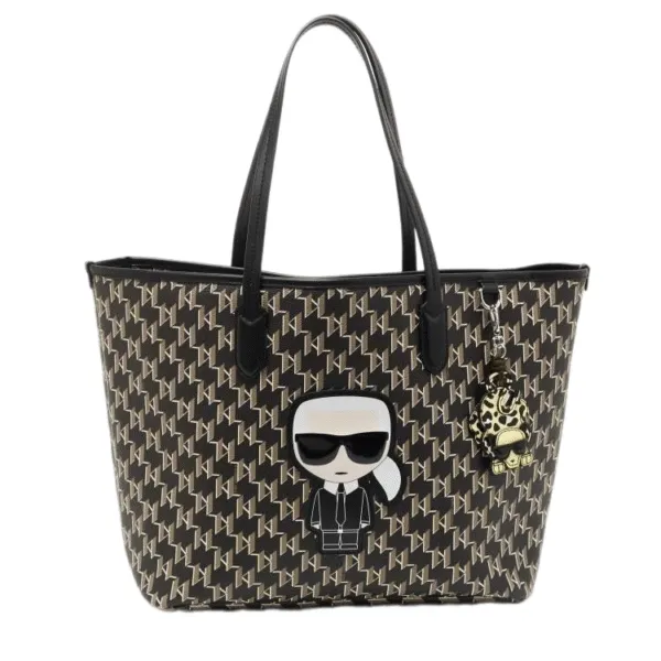 Karl Lagerfeld Waterproof Tote Bag – Black