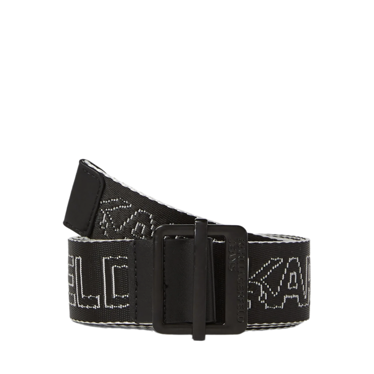 Karl Lagerfeld Signature Leather Belt – 120 cm - Image 1