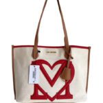 Love Moschino Classic Logo Tote – White