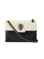 Kurt Geiger Kensington Union Jack Mini Bag – Black & White