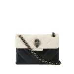 Kurt Geiger Kensington Union Jack Mini Bag – Black & White