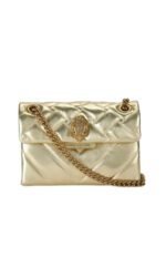 Kurt Geiger Kensington Mini Bag – Metallic Gold Leather