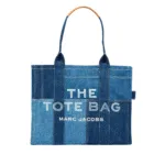 Marc Jacobs Denim Medium Tote Bag – Patchwork Canvas