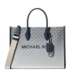 Michael Kors Signature Contrast Luxe Tote - Image 3