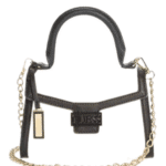 GUESS Bicolor Accent Satchel