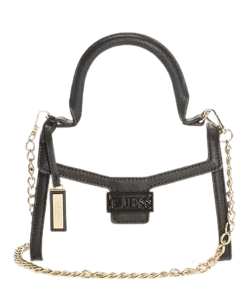 GUESS Bicolor Accent Satchel