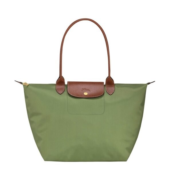 Longchamp Le Pliage Large Tote – Recycled Nylon & Leather Trim