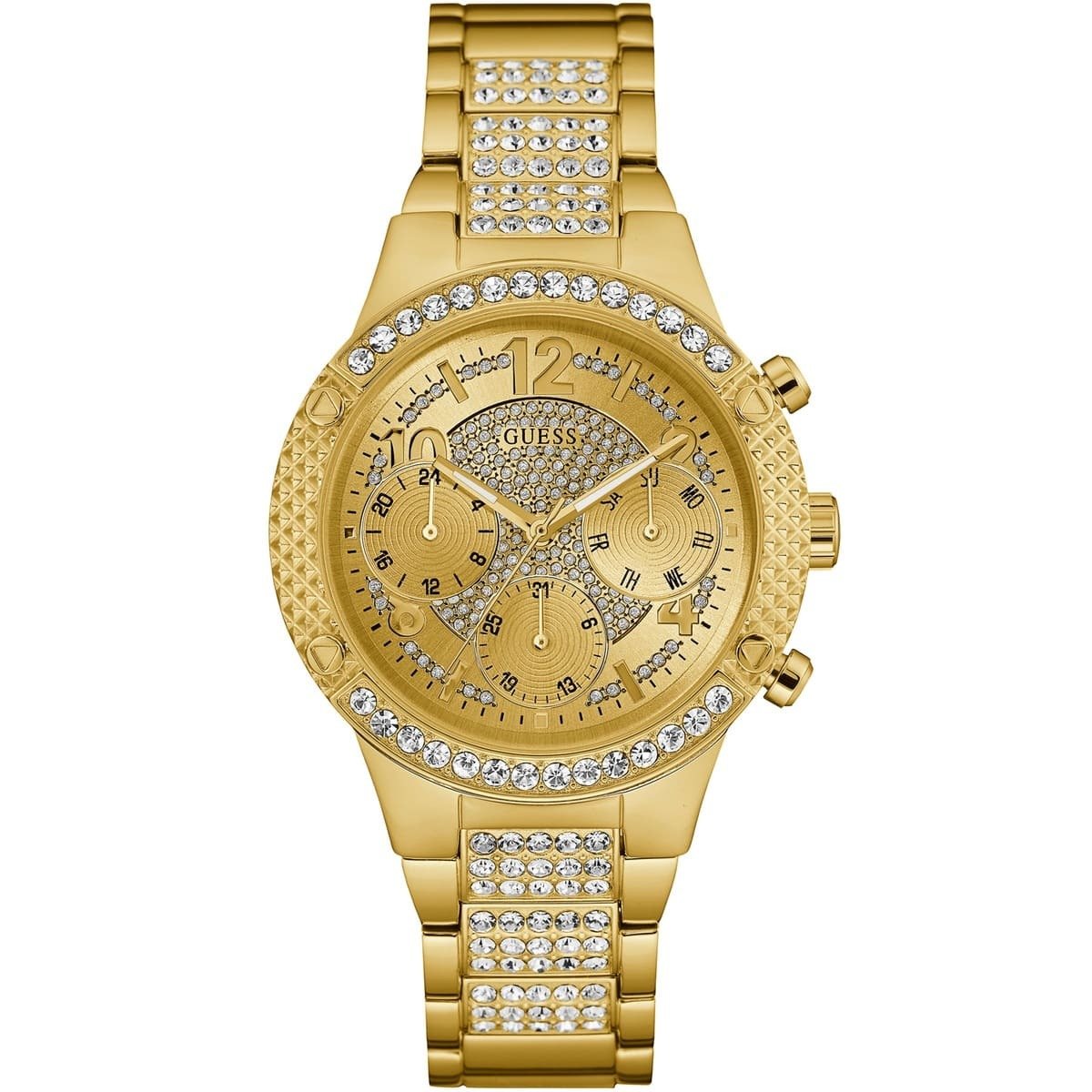 w0850l2-guess-watch-women-gold-metal-rockstar Guess Rockstar - Image 1