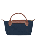 Longchamp Le Pliage Mini Crossbody – Recycled Nylon & Leather Trim - Image 2