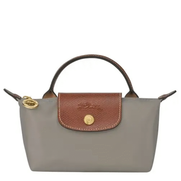 Longchamp Le Pliage Mini Crossbody – Recycled Nylon & Leather Trim