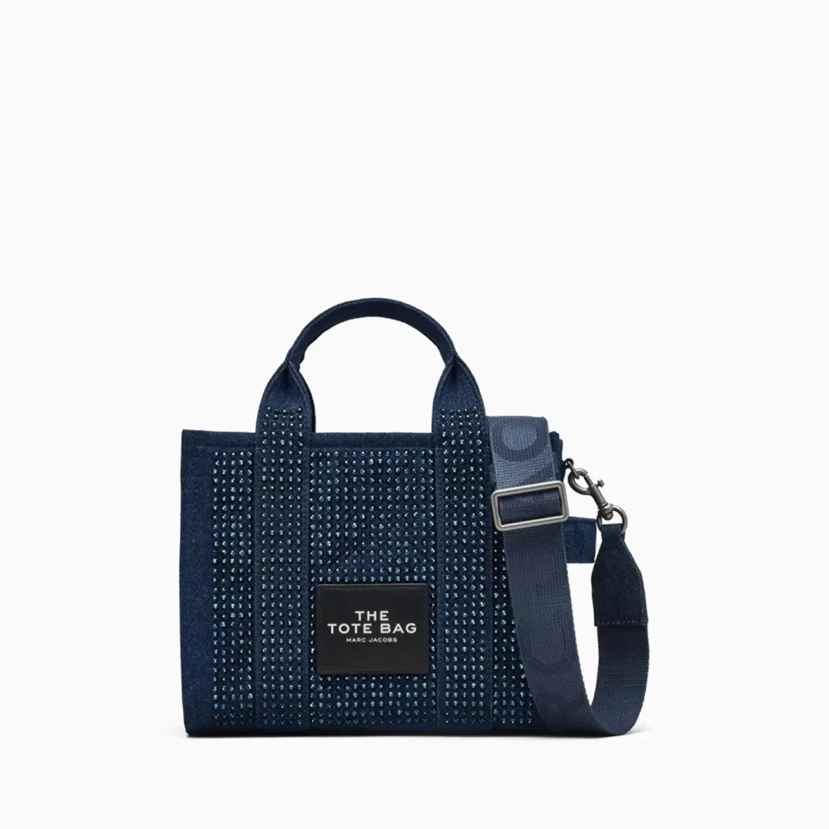 Marc Jacobs Denim Crystal Tote – Medium Size - Image 9