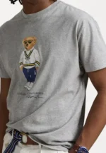 Polo Ralph Lauren Polo Bear T-Shirt – Andover Heather - Image 2