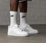 Nike Air Force 1 Mid “Triple White” - Image 2