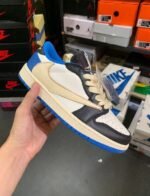 Travis Scott x Fragment x Dio Basketball Low-Top Sneakers - Image 9