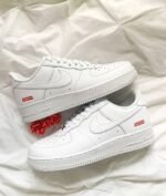 Nike Air Force 1 Low x Supreme White - Image 8