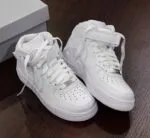 Nike Air Force 1 Mid Easy Sneakers – White - Image 12