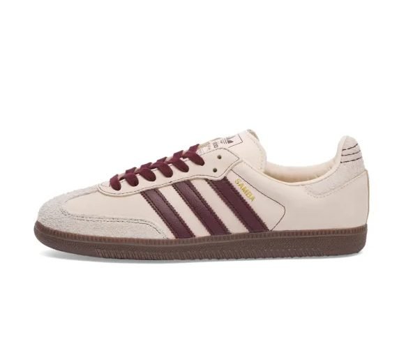 Adidas Samba OG W "Wonder White & Maroon"