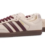 Adidas Samba OG W "Wonder White & Maroon" - Image 5